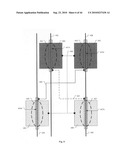 Channelized Gate Level Cross-Coupled Transistor Device with Equal Width PMOS Transistors and Equal Width NMOS Transistors diagram and image