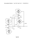 Channelized Gate Level Cross-Coupled Transistor Device with Equal Width PMOS Transistors and Equal Width NMOS Transistors diagram and image