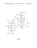 Channelized Gate Level Cross-Coupled Transistor Device with Equal Width PMOS Transistors and Equal Width NMOS Transistors diagram and image