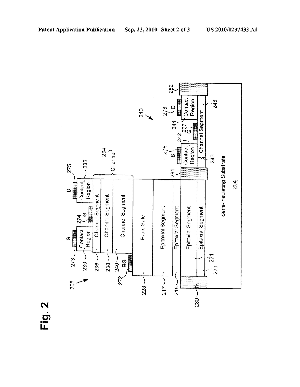 Bipolar/Dual FET Structure Having FETs With Isolated Channels - diagram, schematic, and image 03