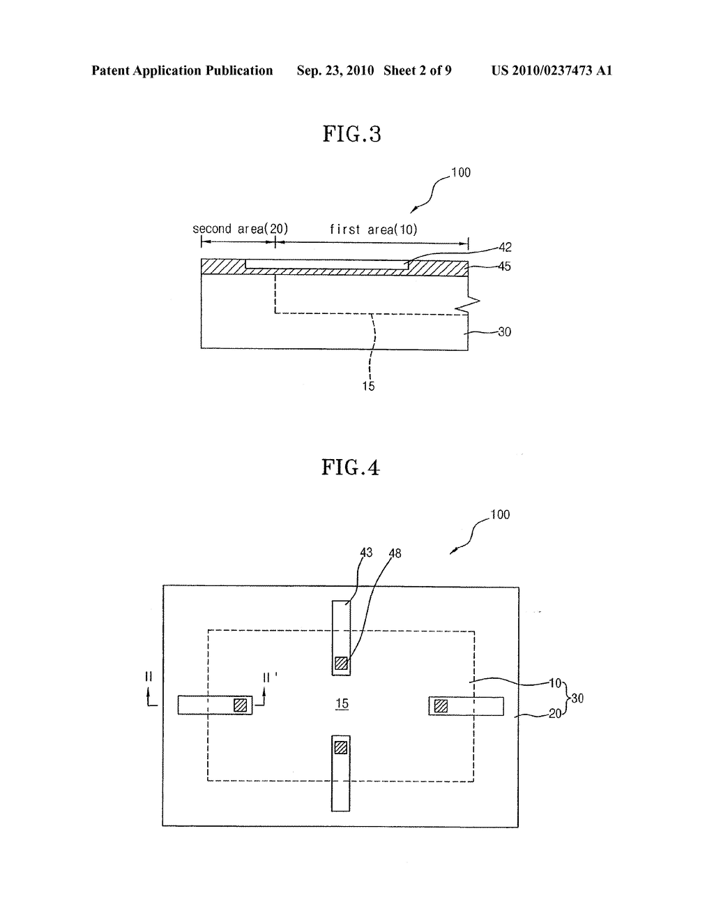 SEMICONDUCTOR DEVICE AND SEMICONDUCTOR PACKAGE HAVING THE SAME - diagram, schematic, and image 03