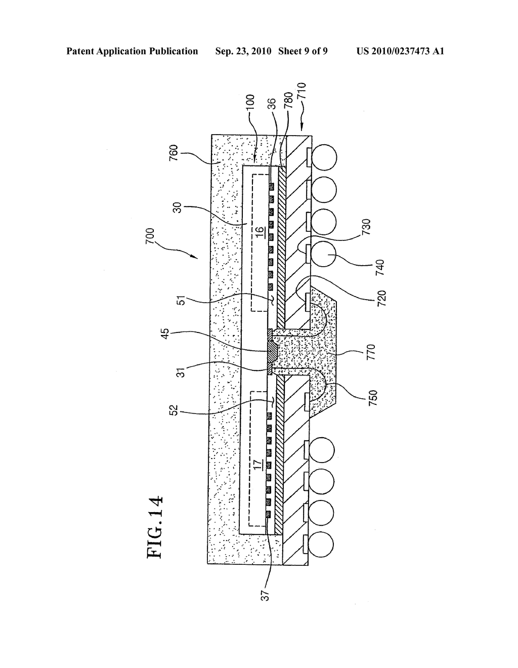 SEMICONDUCTOR DEVICE AND SEMICONDUCTOR PACKAGE HAVING THE SAME - diagram, schematic, and image 10