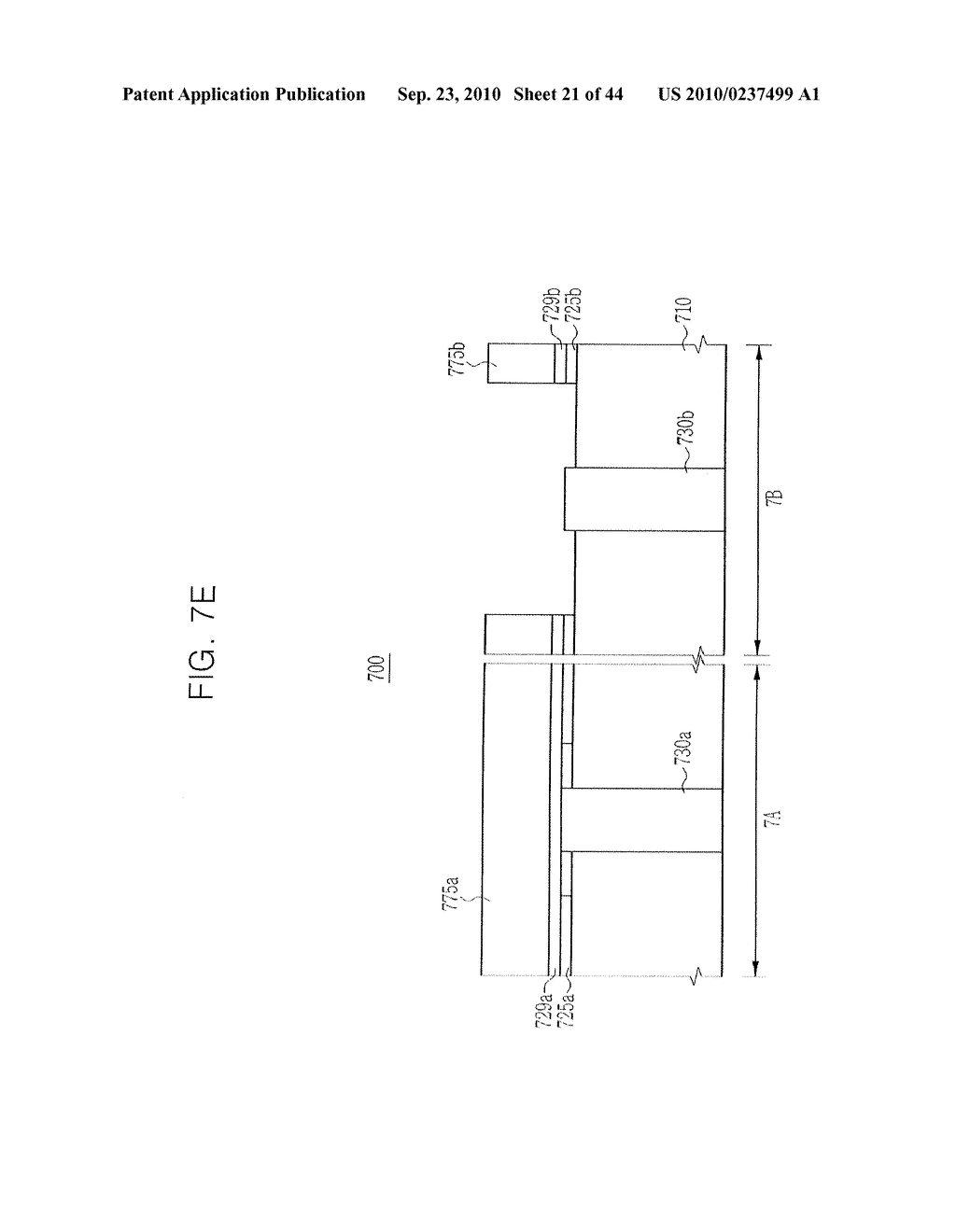 SEMICONDUCTOR DEVICE, AND STACKED STRUCTURE, PACKAGE, MODULE, AND ELECTRONIC APPARATUS INCLUDING THE SAME, AND METHOD OF FABRICATING THE SAME - diagram, schematic, and image 22