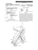 FOLDABLE FULL-FEATURED STROLLER CAPABLE OF MINIMIZING THE FOLDED SIZE OF THE STROLLER diagram and image