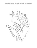 KNEE AIR BAG DEVICE FOR VEHICLE diagram and image