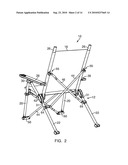 TWO-WAY FOLDABLE CHAIR diagram and image