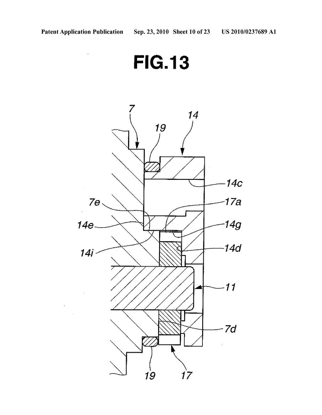 GEAR PUMP AND GEAR PUMP FOR BRAKE APPARATUS - diagram, schematic, and image 11