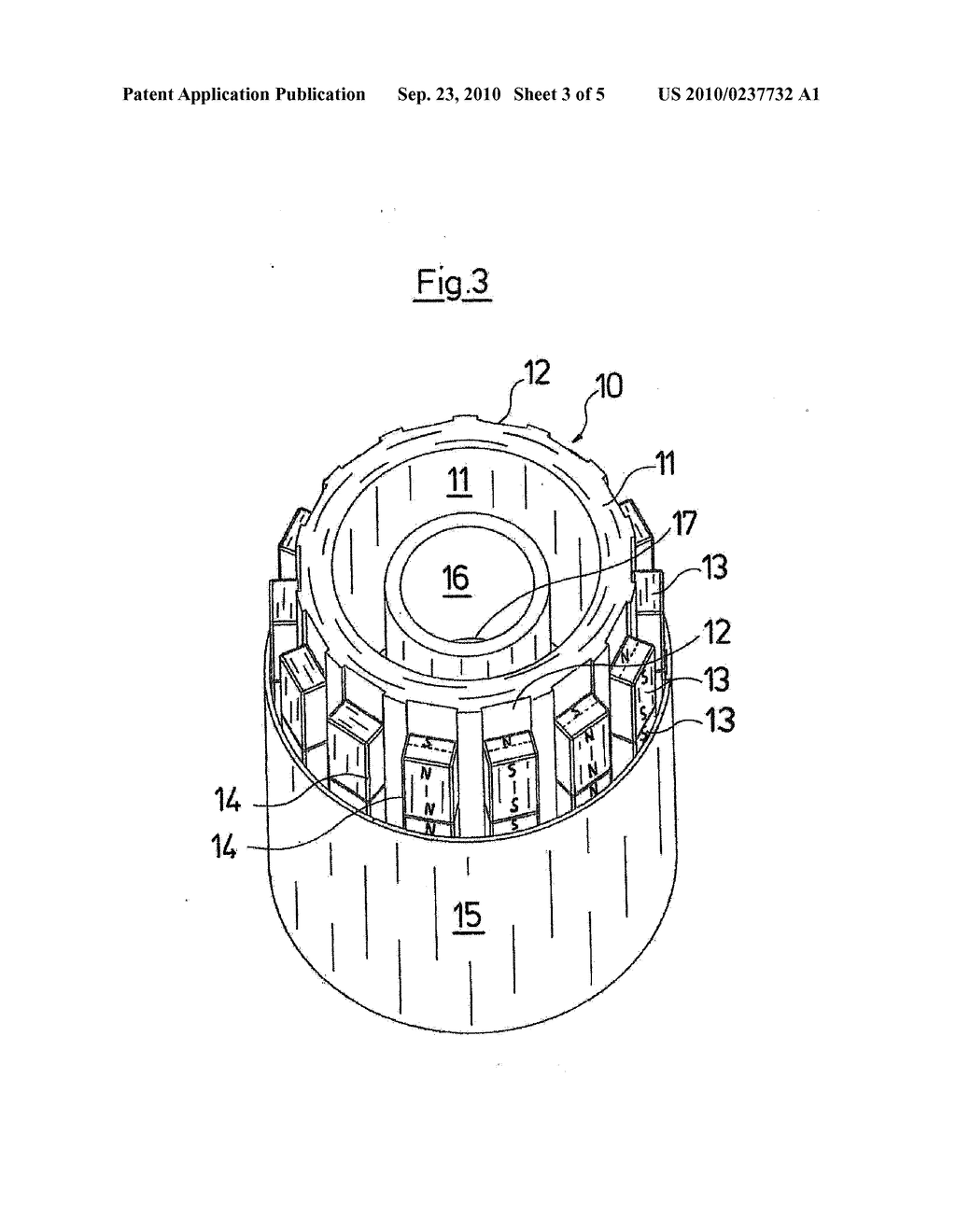 MAGNETIC DRIVE ARRANGEMENT - diagram, schematic, and image 04