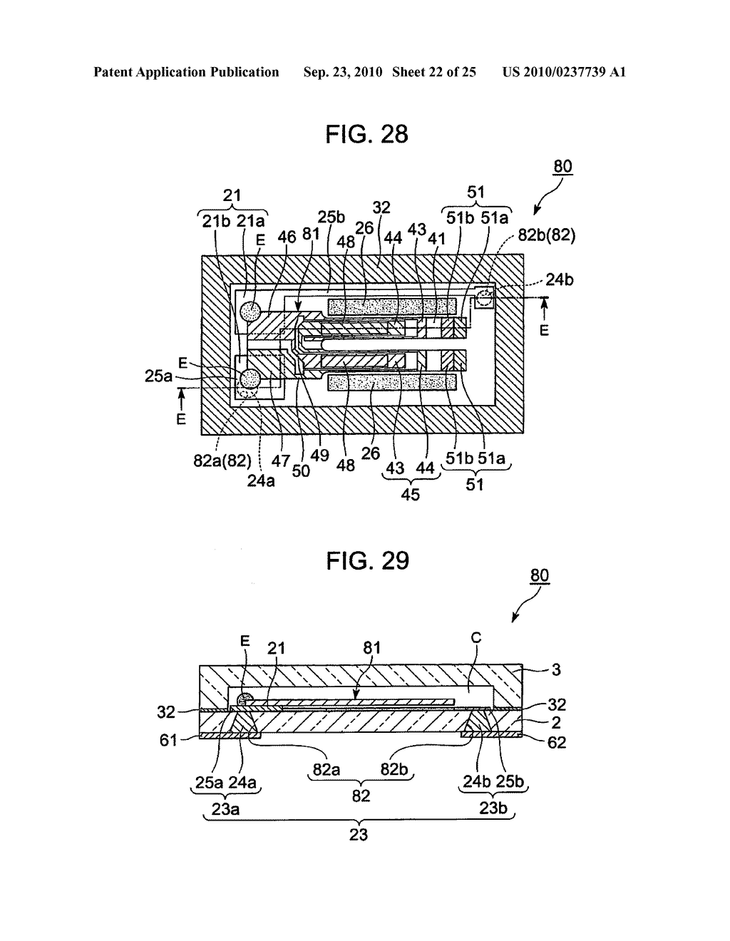 PIEZOELECTRIC VIBRATOR MANUFACTURING METHOD, AND PIEZOELECTRIC VIBRATOR, OSCILLATOR, ELECTRONIC APPARATUS, AND RADIO CLOCK - diagram, schematic, and image 23