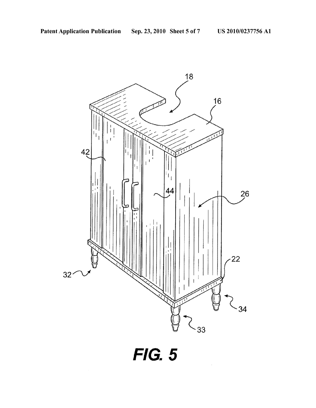 PEDESTAL VANITY - diagram, schematic, and image 06