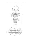 LAMP HAVING OUTER SHELL TO RADIATE HEAT OF LIGHT SOURCE diagram and image