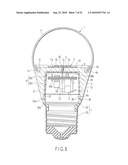 LAMP HAVING OUTER SHELL TO RADIATE HEAT OF LIGHT SOURCE diagram and image