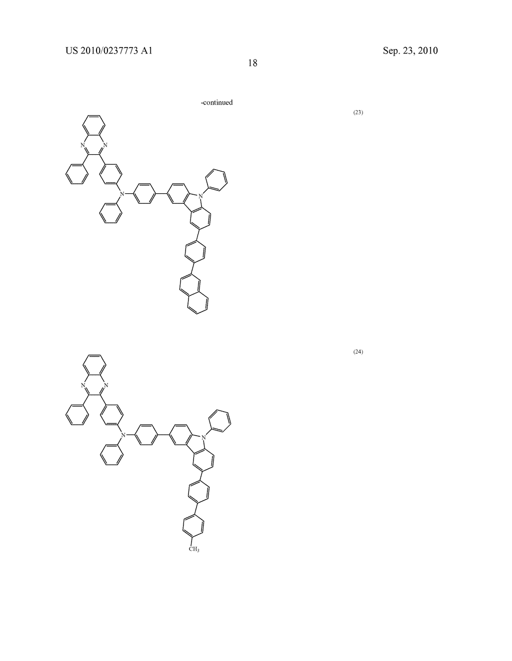 Carbazole Derivative with Heteroaromatic Ring, and Light-Emitting Element, Light-Emitting Device, and Electronic Device Using Carbazole Derivative with Heteroaromatic Ring - diagram, schematic, and image 47