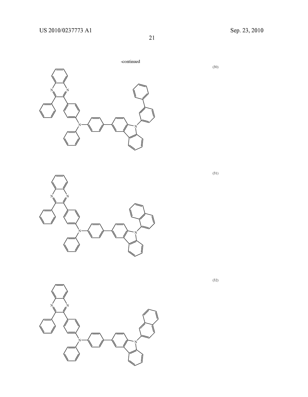 Carbazole Derivative with Heteroaromatic Ring, and Light-Emitting Element, Light-Emitting Device, and Electronic Device Using Carbazole Derivative with Heteroaromatic Ring - diagram, schematic, and image 50