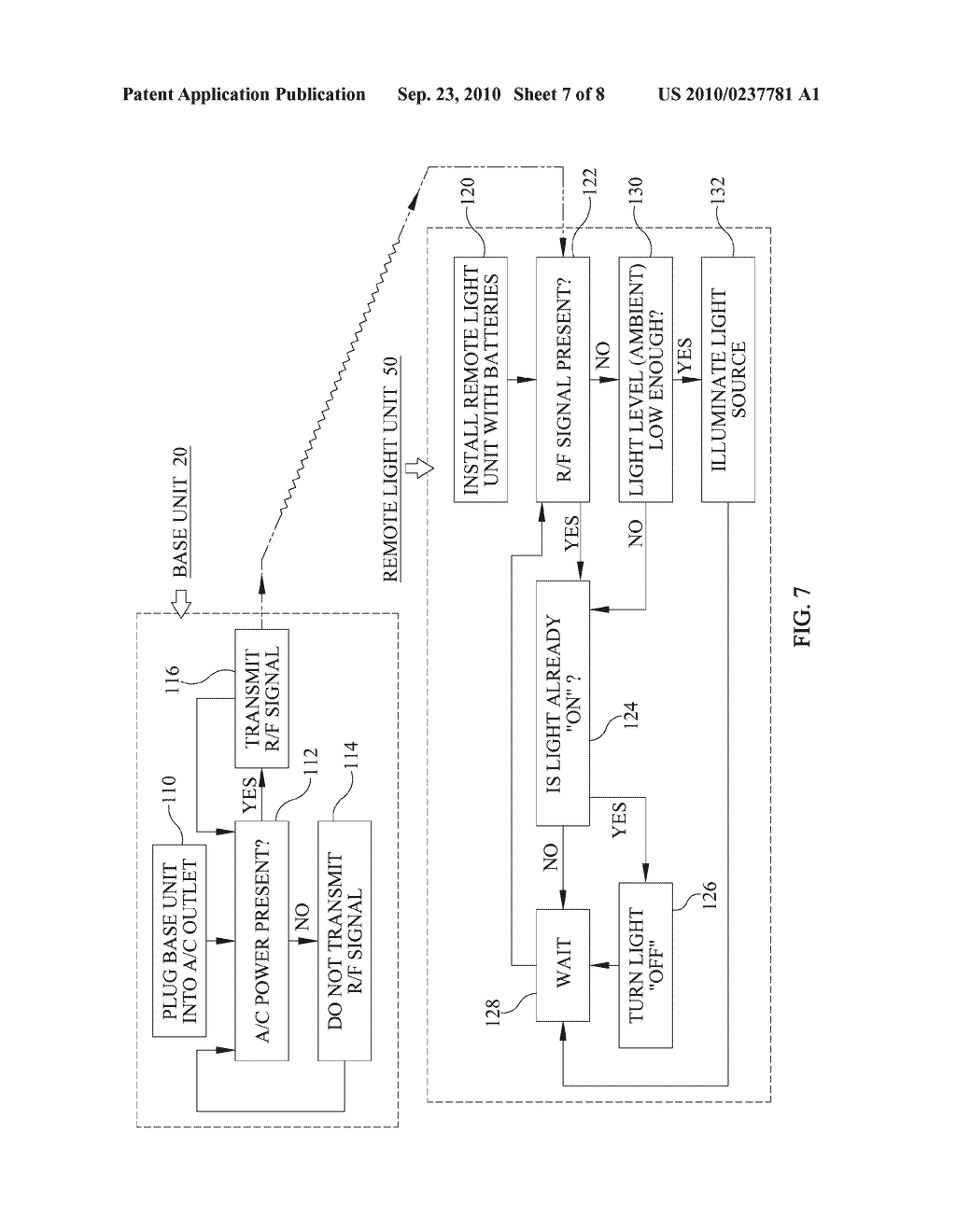 WIRELESS CONVENIENCE LIGHTING SYSTEM AND METHOD OF MAKING SAME - diagram, schematic, and image 08