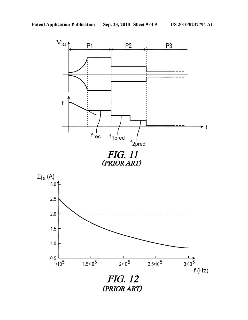 DISCHARGE LAMP BALLAST WITH FEEDBACK CURRENT CONTROL DURING AN ELECTRODE HEATING OPERATION - diagram, schematic, and image 10