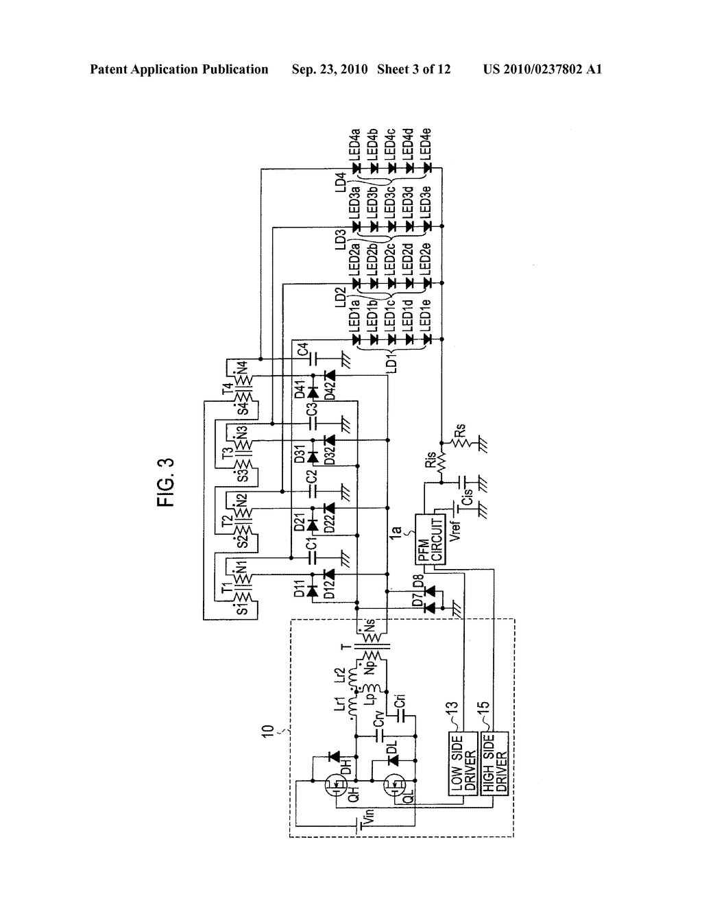 CURRENT BALANCING DEVICE, LED LIGHTING DEVICE, AND LCD B/L MODULE - diagram, schematic, and image 04