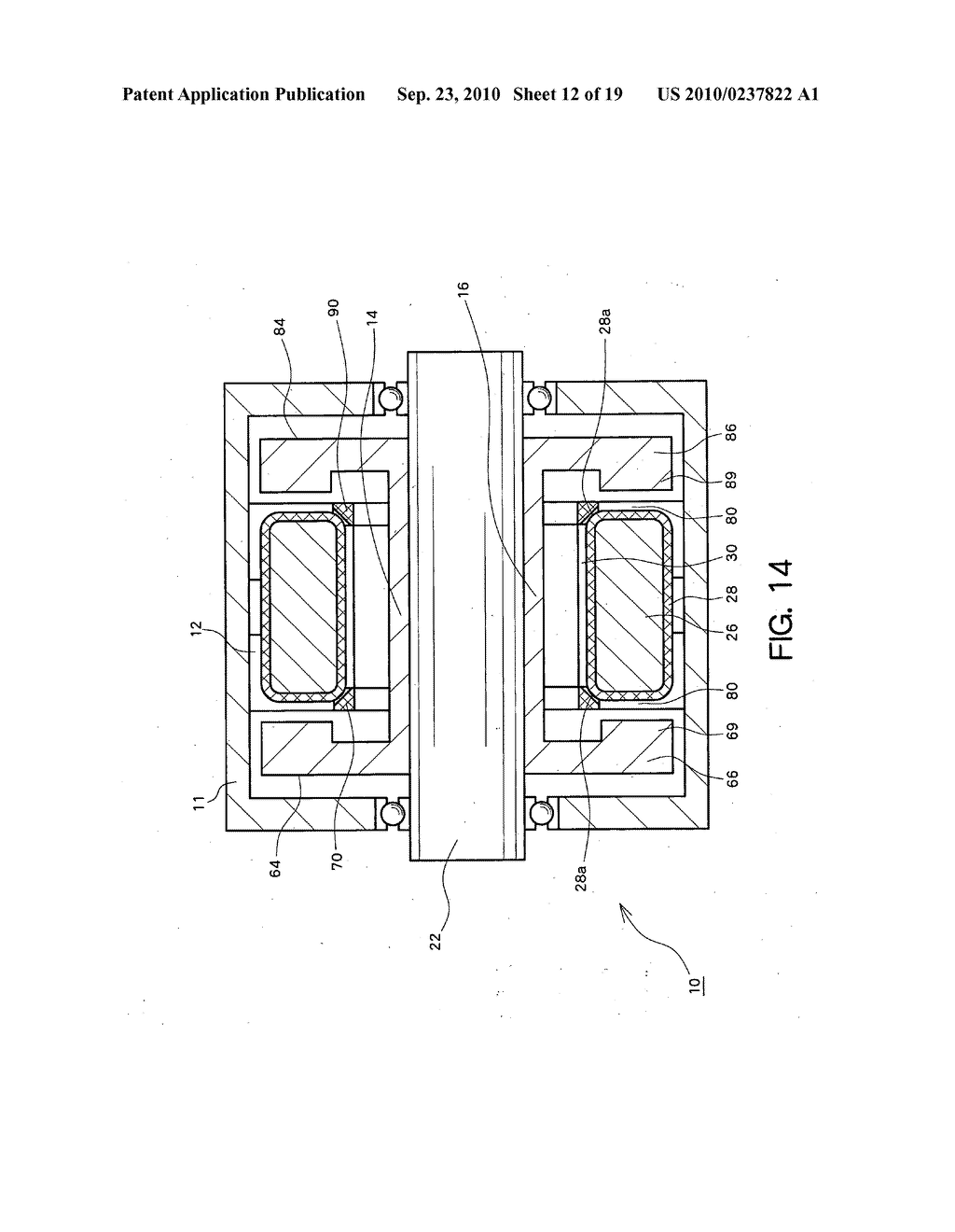 Drive unit for rotating electrical machine - diagram, schematic, and image 13