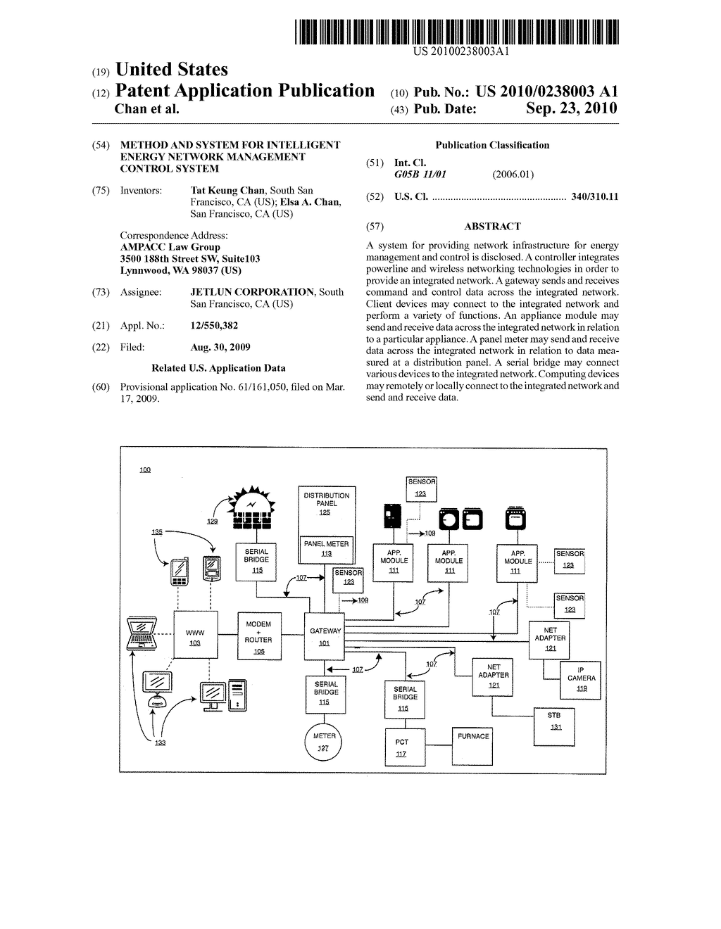 METHOD AND SYSTEM FOR INTELLIGENT ENERGY NETWORK MANAGEMENT CONTROL SYSTEM - diagram, schematic, and image 01