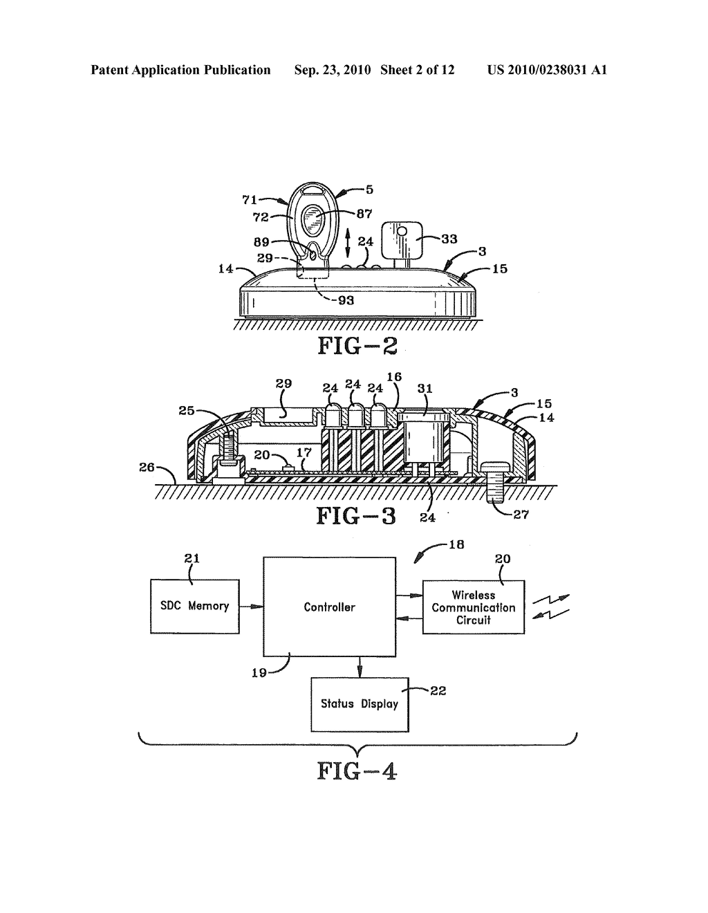 SECURITY SYSTEM AND METHOD FOR PROTECTING MERCHANDISE - diagram, schematic, and image 03