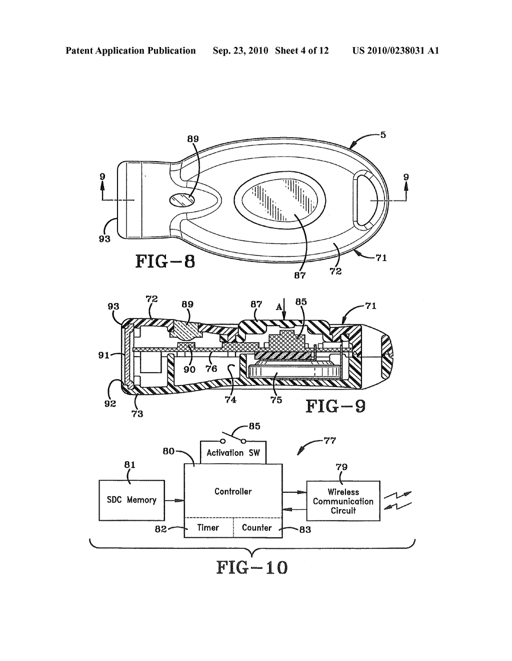 SECURITY SYSTEM AND METHOD FOR PROTECTING MERCHANDISE - diagram, schematic, and image 05