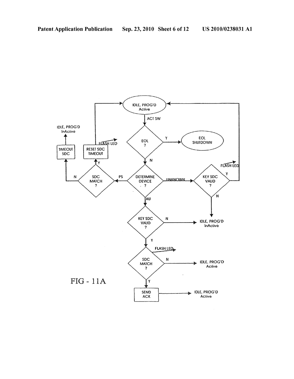 SECURITY SYSTEM AND METHOD FOR PROTECTING MERCHANDISE - diagram, schematic, and image 07