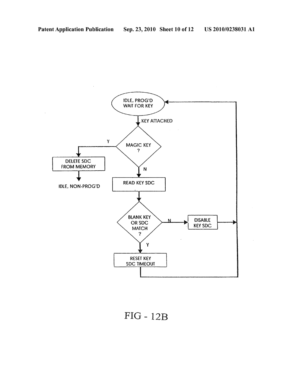 SECURITY SYSTEM AND METHOD FOR PROTECTING MERCHANDISE - diagram, schematic, and image 11