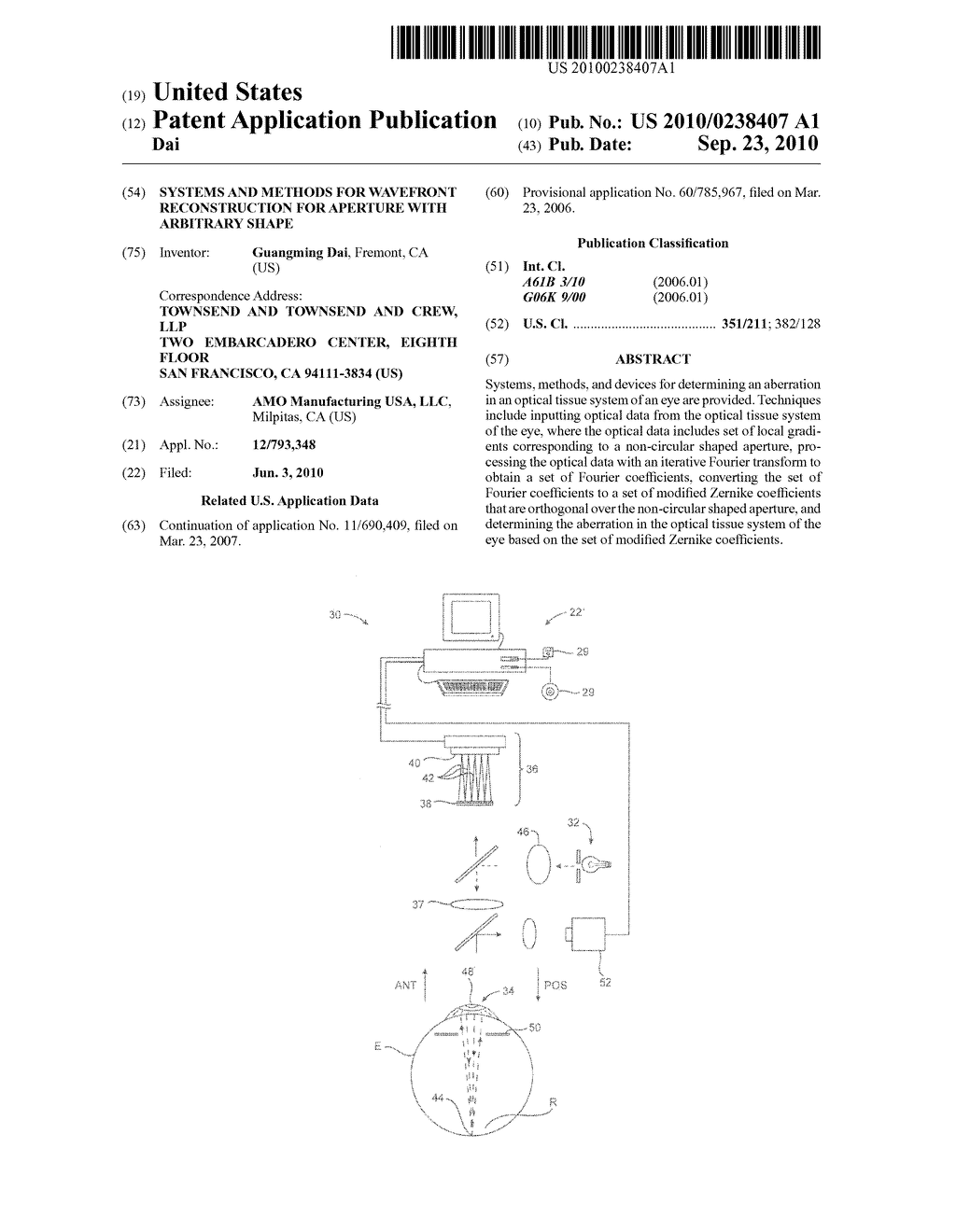 SYSTEMS AND METHODS FOR WAVEFRONT RECONSTRUCTION FOR APERTURE WITH ARBITRARY SHAPE - diagram, schematic, and image 01