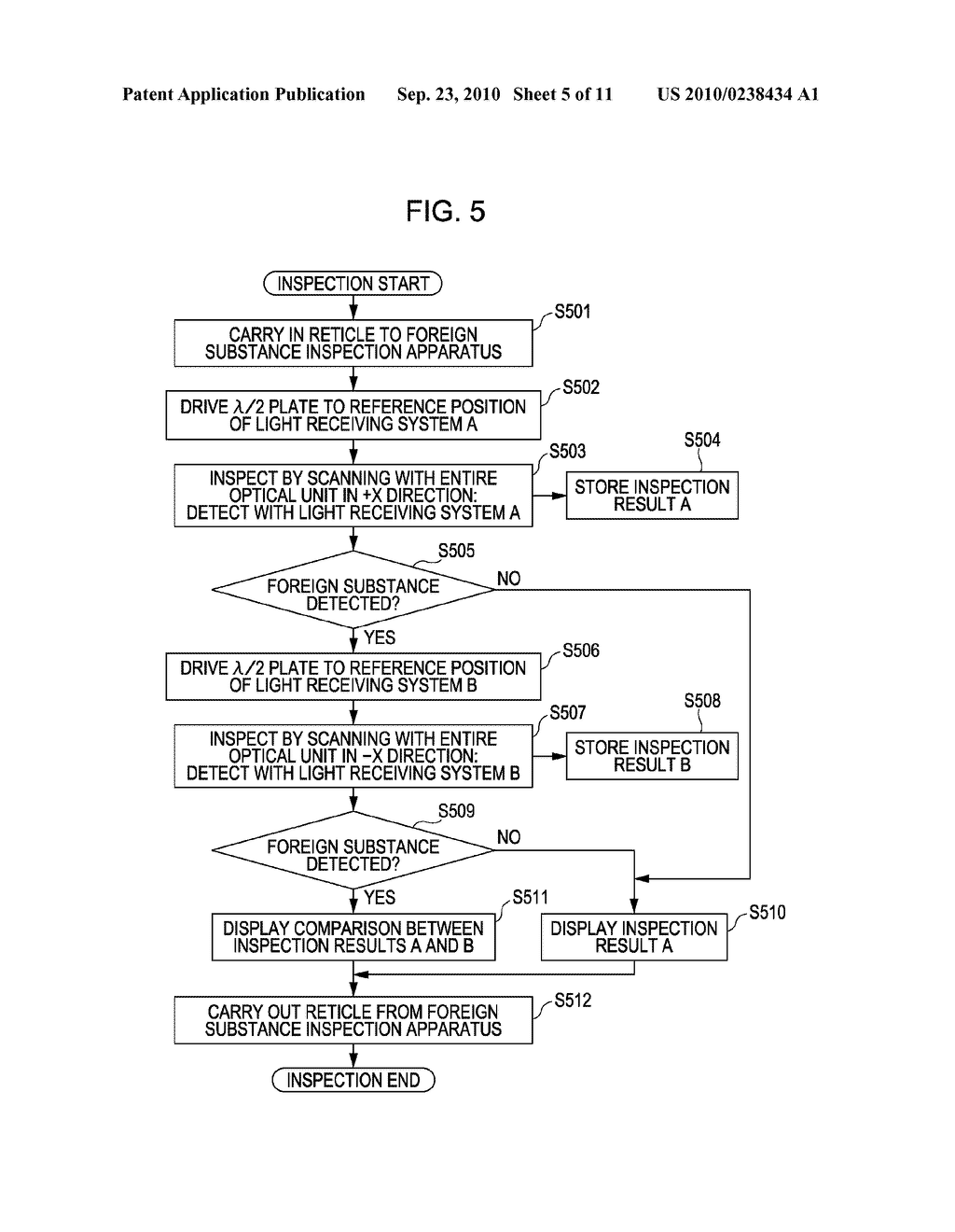 FOREIGN SUBSTANCE INSPECTION APPARATUS - diagram, schematic, and image 06