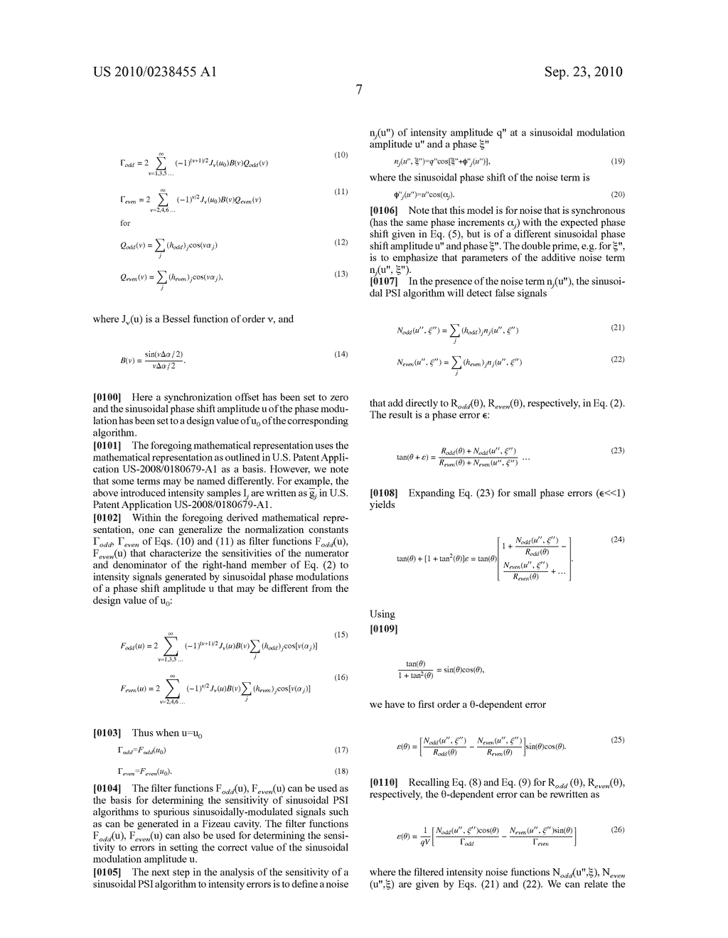 ERROR COMPENSATION IN PHASE SHIFTING INTERFEROMETRY - diagram, schematic, and image 15