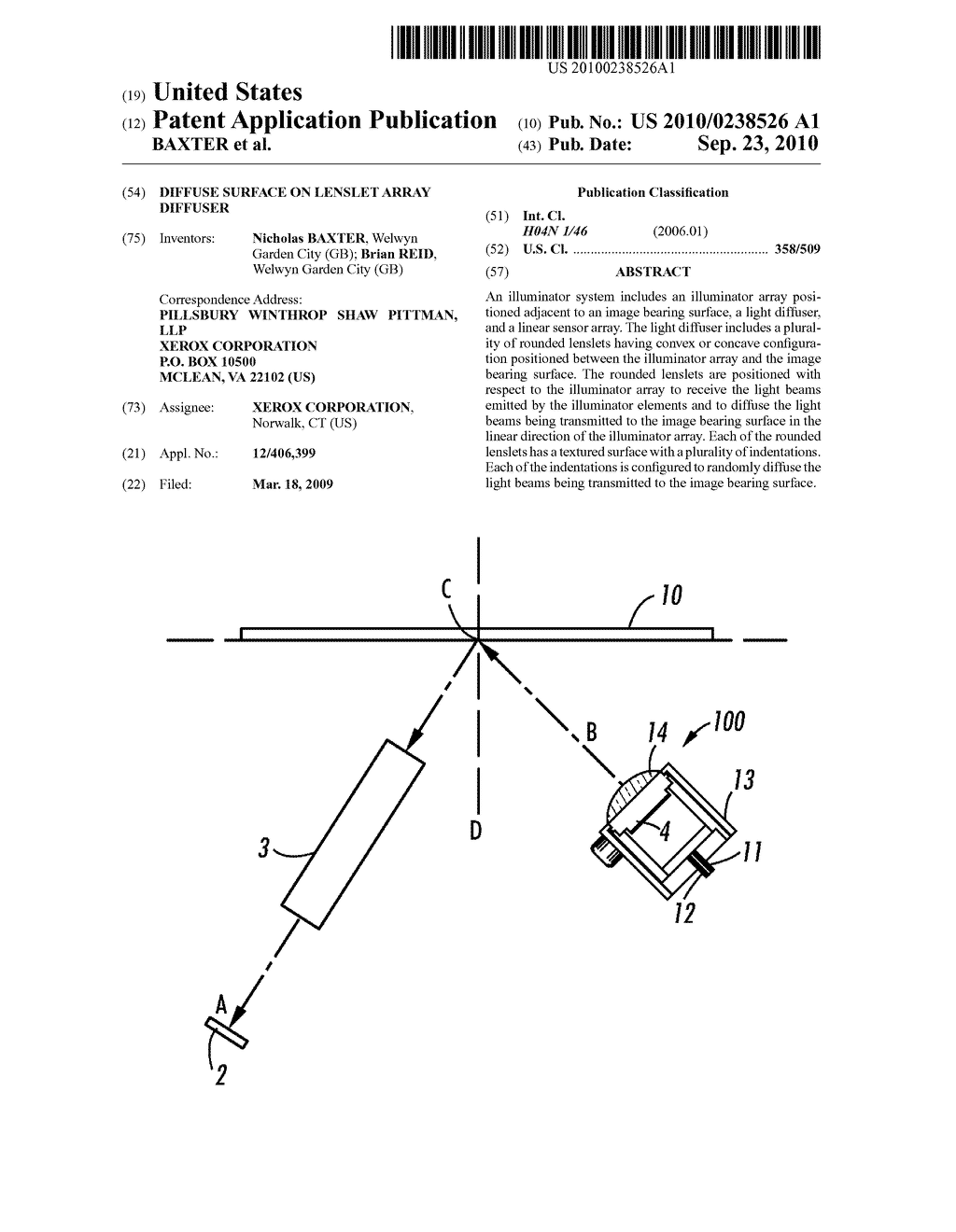 DIFFUSE SURFACE ON LENSLET ARRAY DIFFUSER - diagram, schematic, and image 01