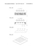 Method for manufacturing lens array and lens array manufactured by the method diagram and image