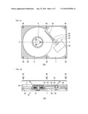 DISK DRIVE DEVICE ROTATIONALLY DRIVING RECORDING DISK diagram and image