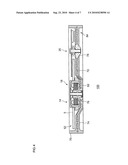 DISK DRIVE DEVICE ROTATIONALLY DRIVING RECORDING DISK diagram and image