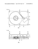 DISK DRIVE DEVICE ROTATIONALLY DRIVING RECORDING DISK diagram and image