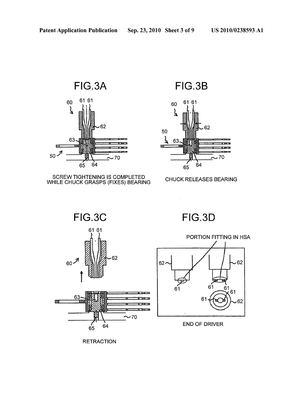 HEAD STACK ASSEMBLY INCORPORATING DEVICE, MAGNETIC DISK DEVICE MANUFACTURING DEVICE, AND METHOD OF MANUFACTURING MAGNETIC DISK DEVICE - diagram, schematic, and image 04