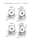 HEAD STACK ASSEMBLY INCORPORATING DEVICE, MAGNETIC DISK DEVICE MANUFACTURING DEVICE, AND METHOD OF MANUFACTURING MAGNETIC DISK DEVICE diagram and image