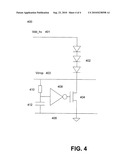 Electrostatic Discharge Power Clamp Trigger Circuit Using Low Stress Voltage Devices diagram and image