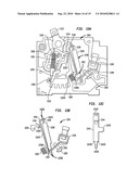 LOW-PROFILE ELECTRONIC CIRCUIT BREAKERS, BREAKER TRIPPING MECHANISMS, AND SYSTEMS AND METHODS OF USING SAME diagram and image