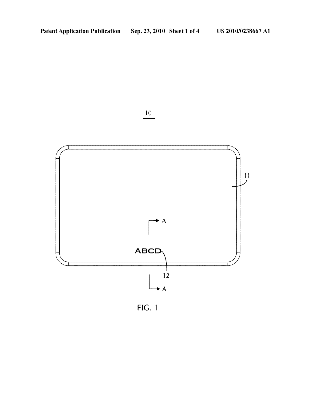 ELECTRONIC DEVICE WITH ILLUMINATED LOGO - diagram, schematic, and image 02
