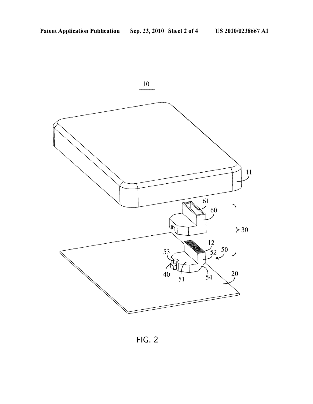 ELECTRONIC DEVICE WITH ILLUMINATED LOGO - diagram, schematic, and image 03