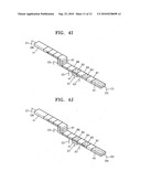 Data writing and reading method for memory device employing magnetic domain wall movement diagram and image