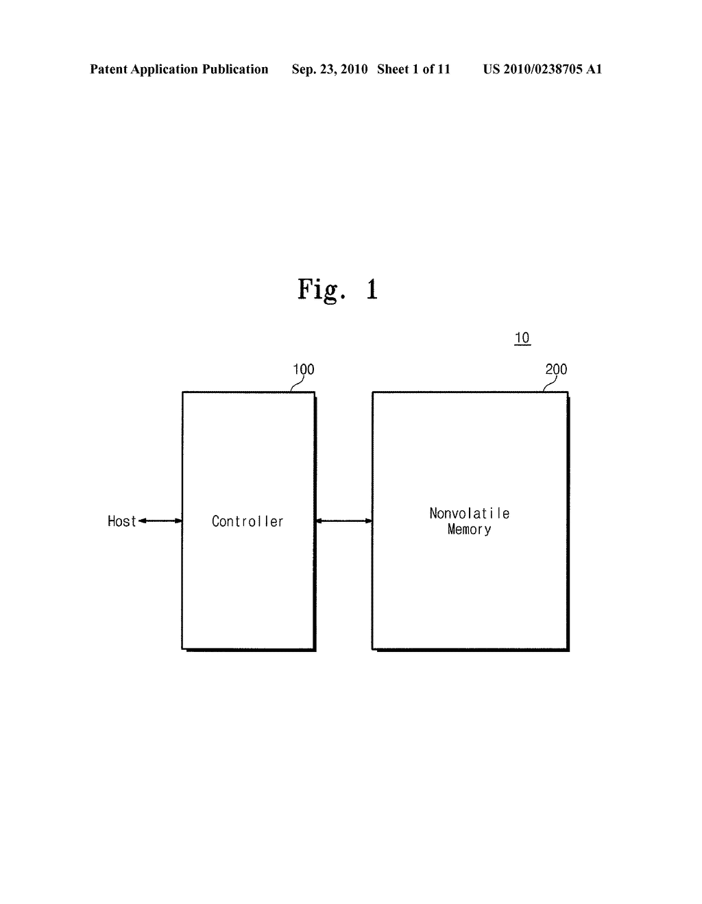 NONVOLATILE MEMORY DEVICE AND METHOD SYSTEM INCLUDING THE SAME - diagram, schematic, and image 02