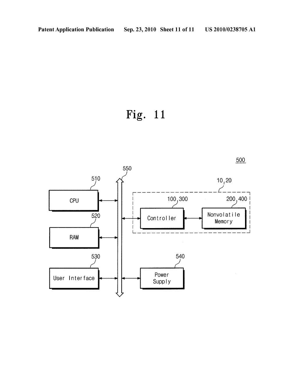 NONVOLATILE MEMORY DEVICE AND METHOD SYSTEM INCLUDING THE SAME - diagram, schematic, and image 12