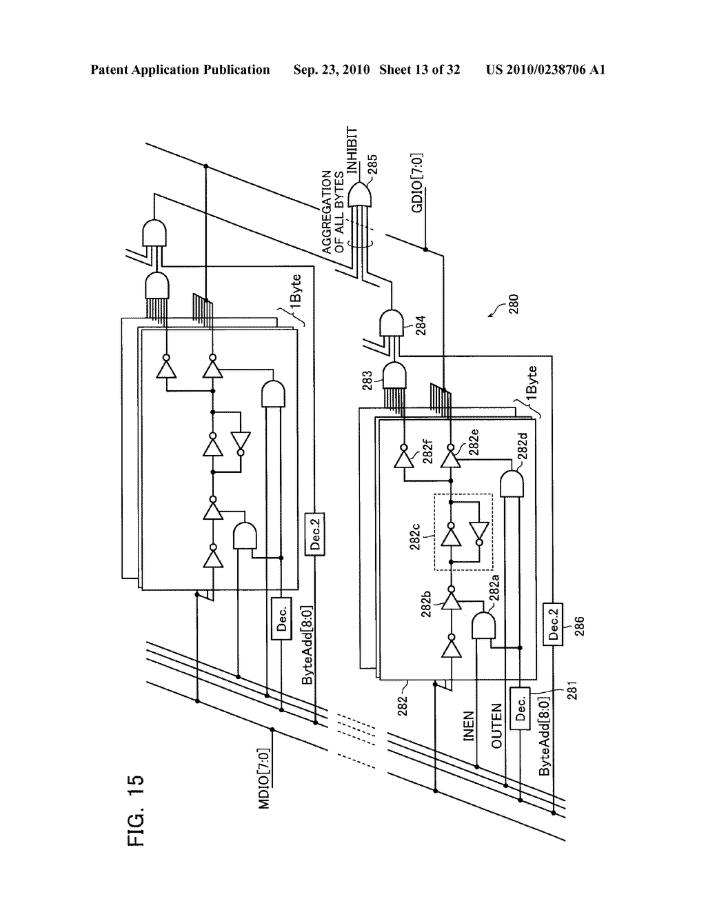 NONVOLATILE SEMICONDUCTOR STORAGE DEVICE - diagram, schematic, and image 14