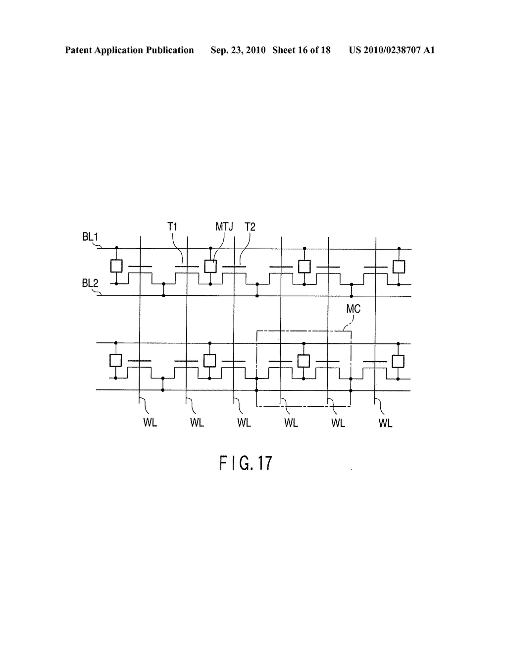 RESISTANCE CHANGE MEMORY DEVICE - diagram, schematic, and image 17