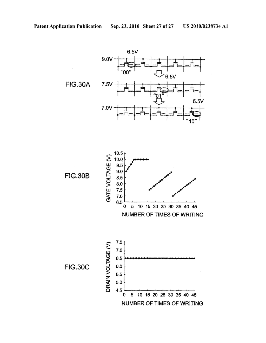 SEMICONDUCTOR NON-VOLATILE MEMORY, CHARGE ACCUMULATING METHOD FOR SEMICONDUCTOR NON-VOLATILE MEMORY, CHARGE ACCUMULATING PROGRAM STORAGE MEDIUM - diagram, schematic, and image 28
