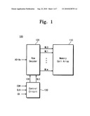 SEMICONDUCTOR MEMORY DEVICE HAVING POWER SAVING MODE diagram and image