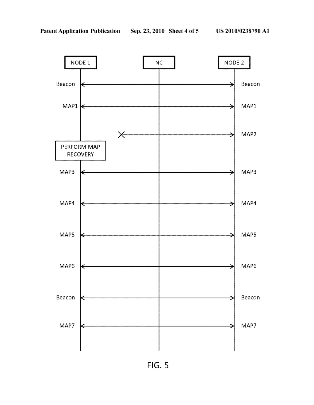 METHOD FOR QUICK MAP RECOVERY IN CASE OF ERROR IN MOCA - diagram, schematic, and image 05