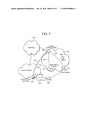 MOBILE TERMINAL, NETWORK NODE, AND PACKET TRANSFER MANAGEMENT NODE diagram and image